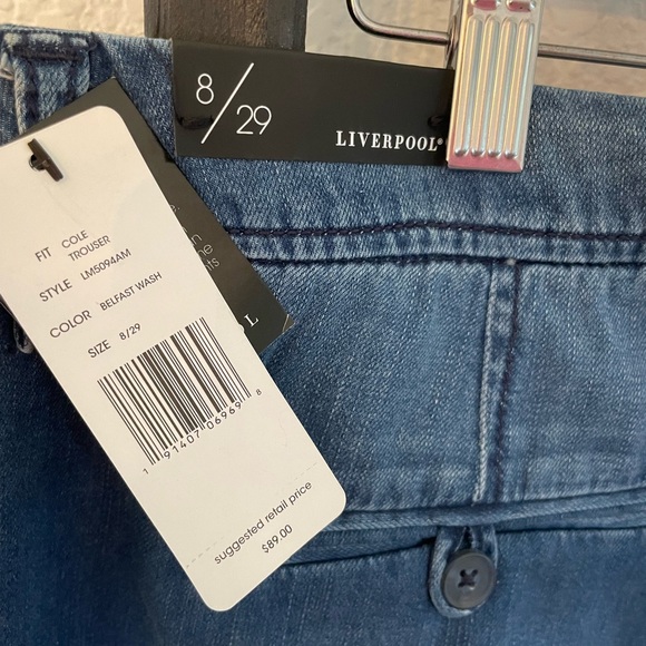 Women’s Liverpool Cole Trouser jeans - Picture 2 of 3